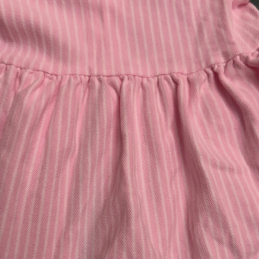 Ralph Lauren Pink Striped Polo Dress with Bloomer